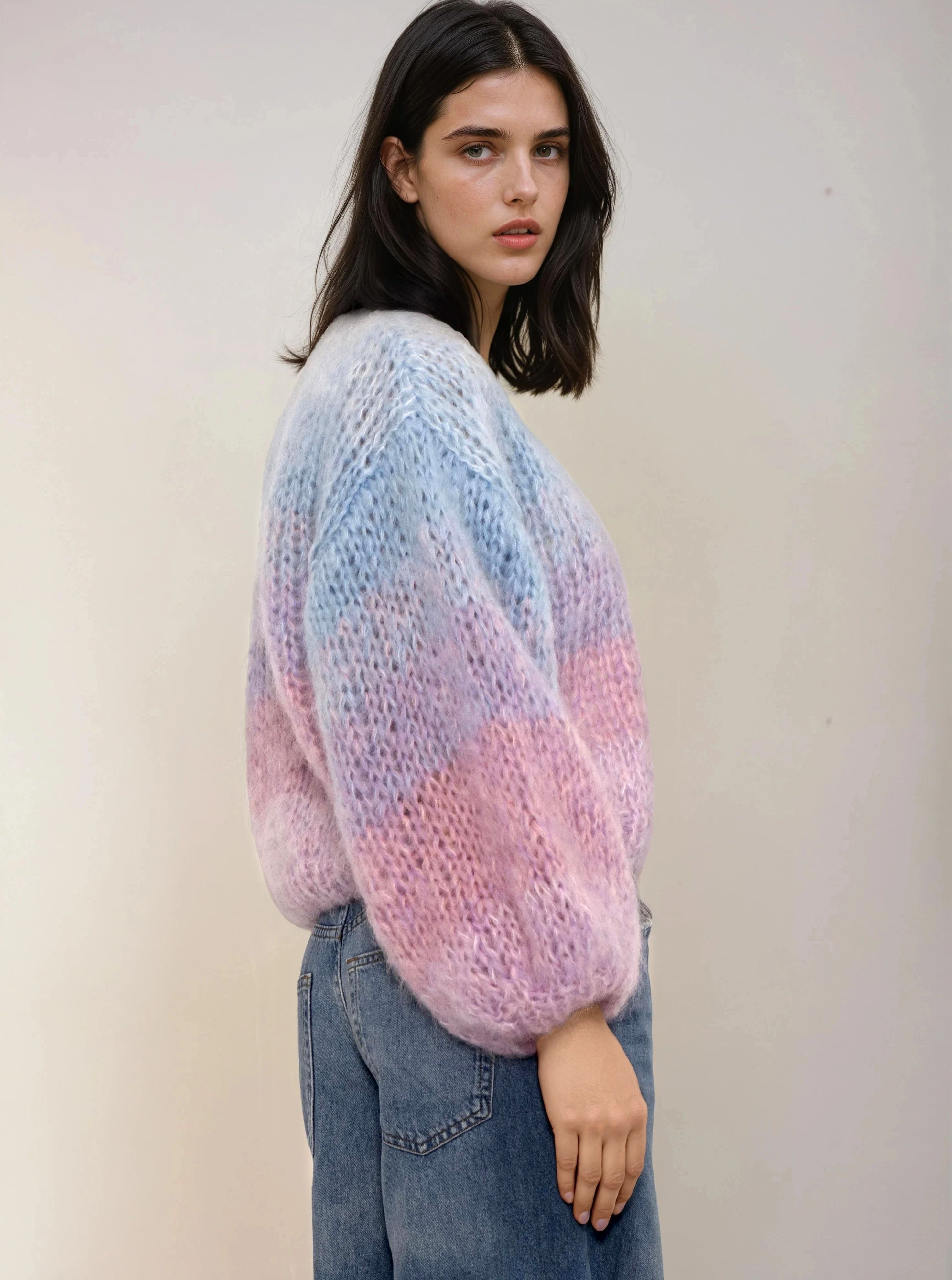 Giacca Moon in rainbow sorbet