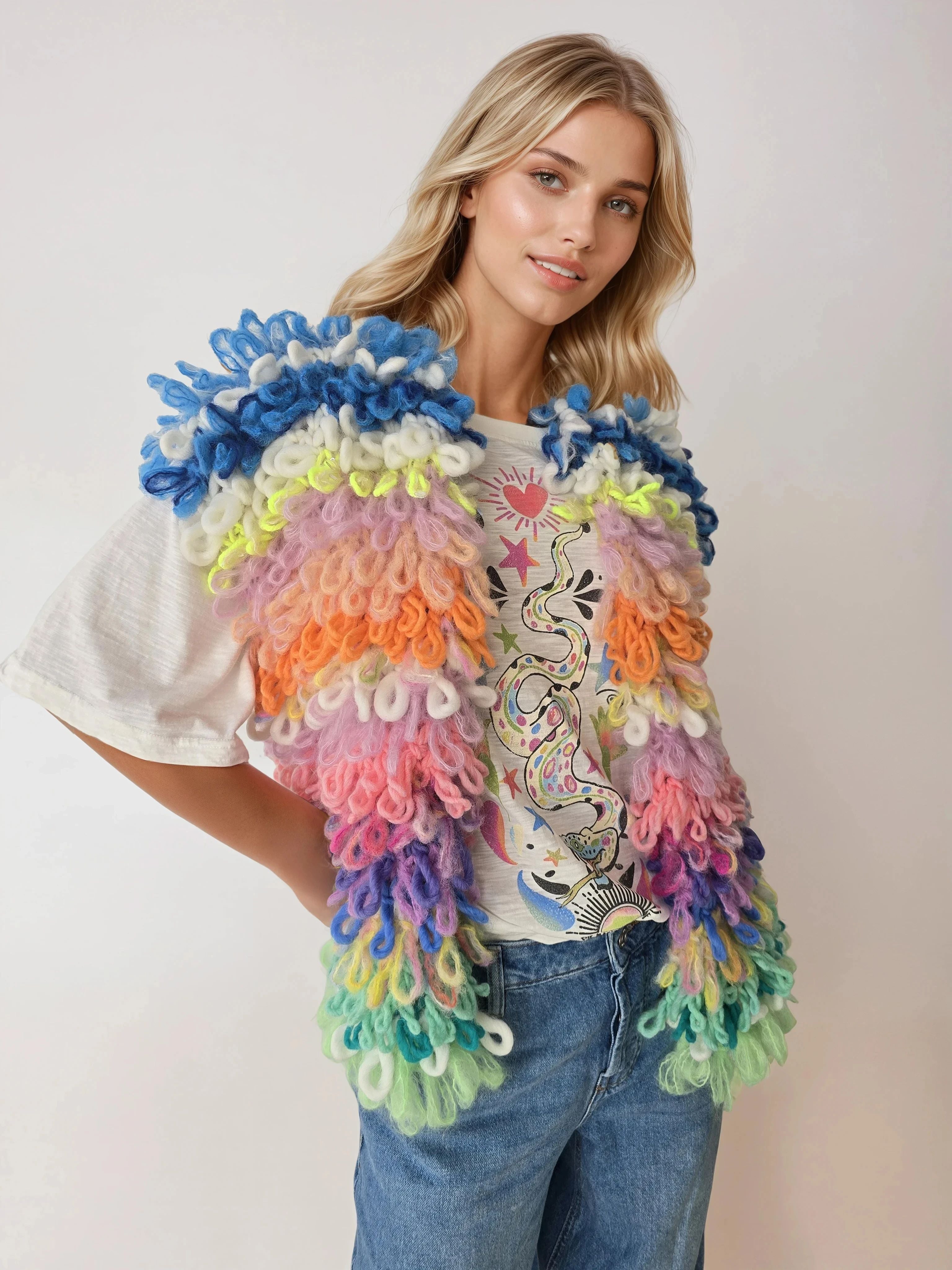 Cardigan Billie Electric Bloom pré-venda