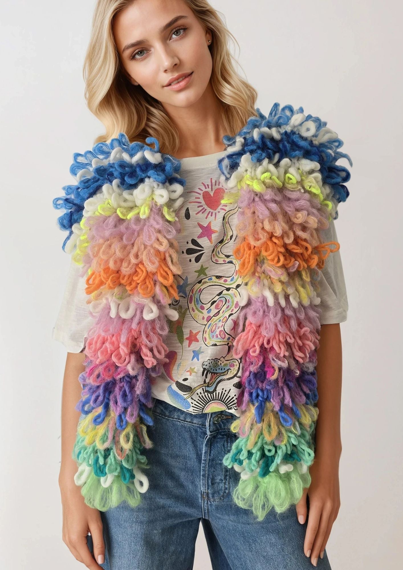 Cardigan Billie Electric Bloom pré-venda