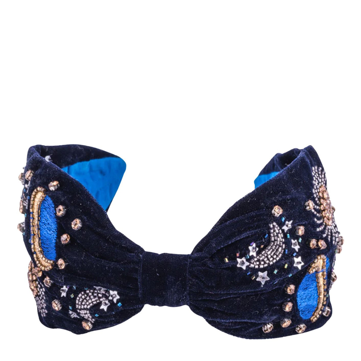 Cosmic velvet headband display picture 3