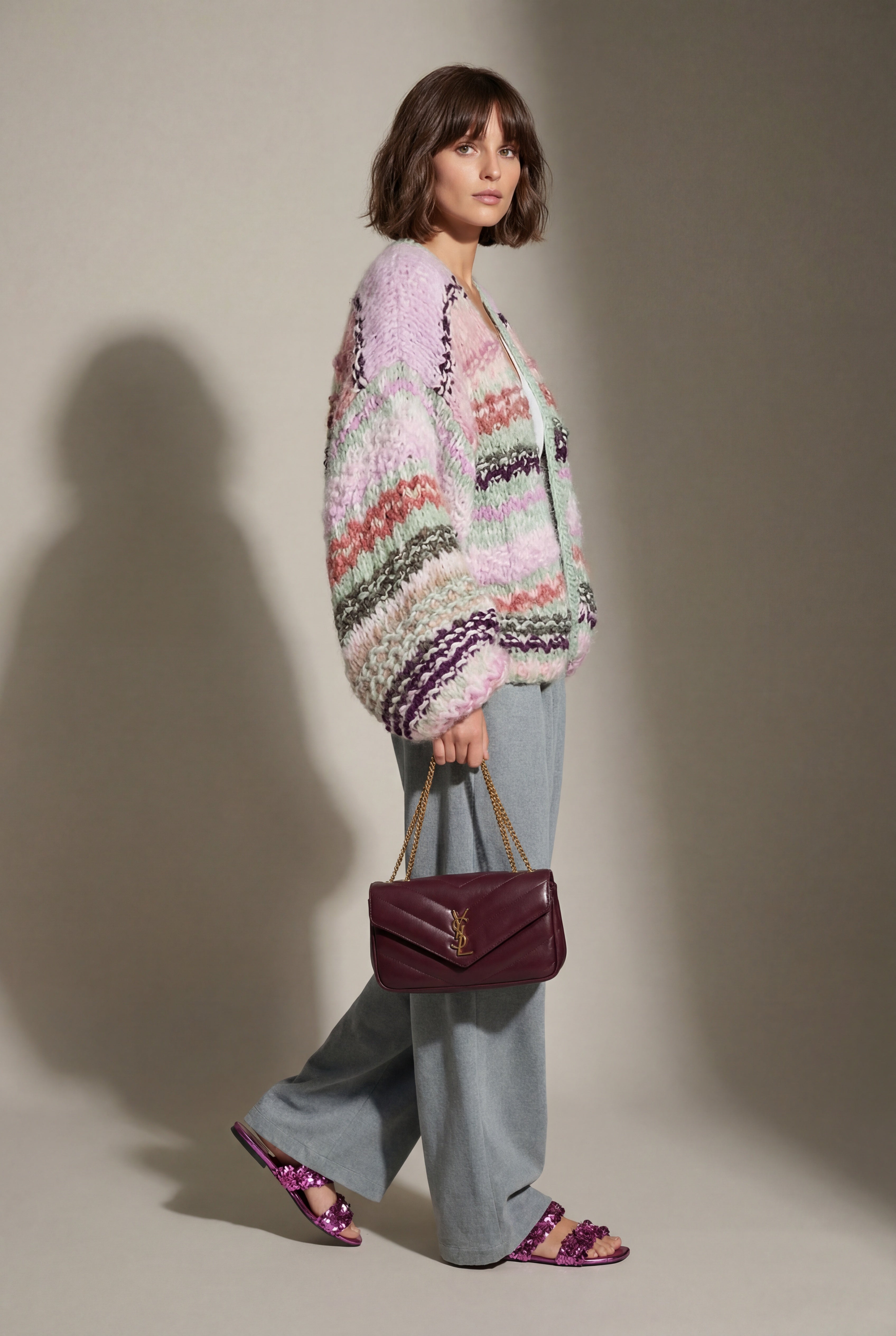 Billie cardigan terracotta blush preorder