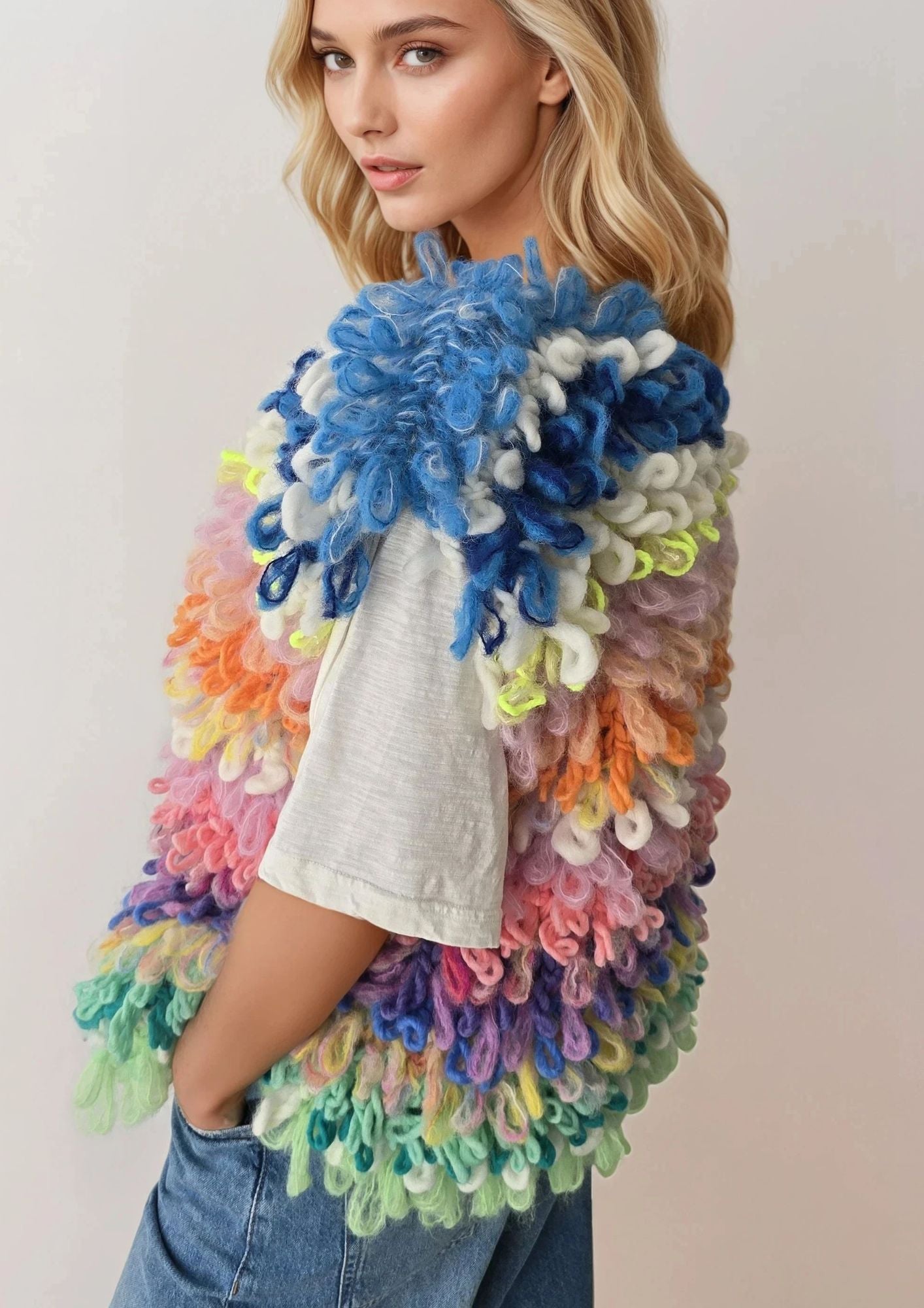 Cardigan Billie Electric Bloom pré-venda