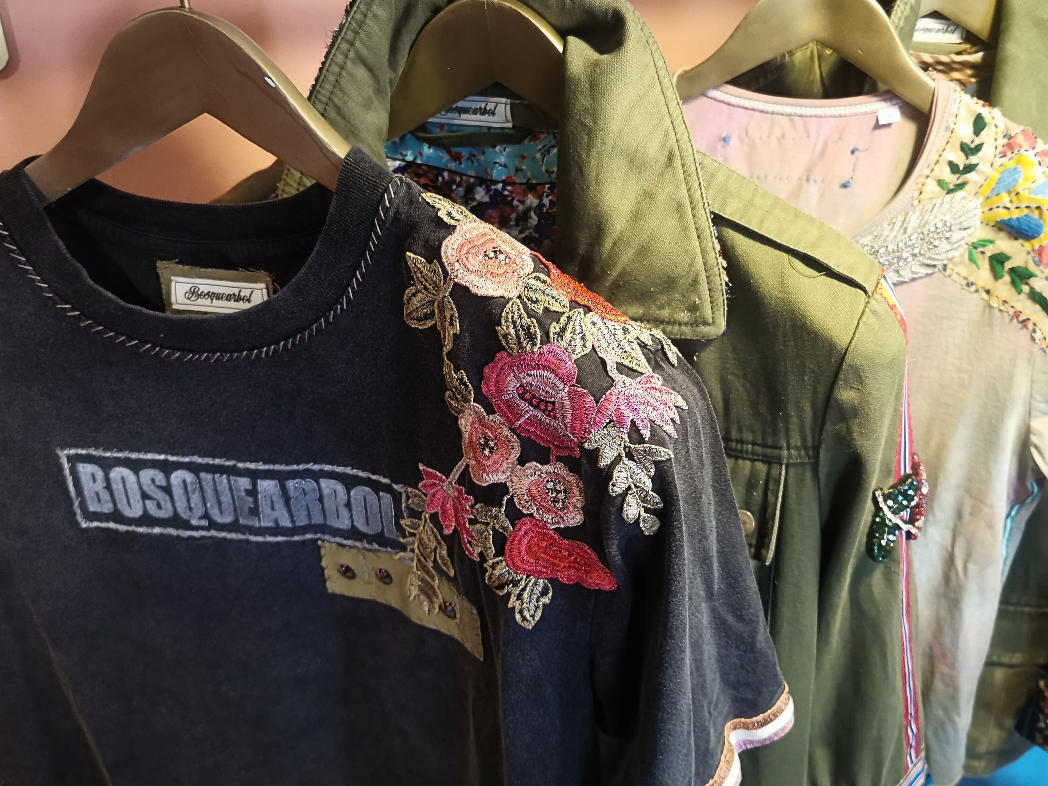 The Charcoal Bloom Tee