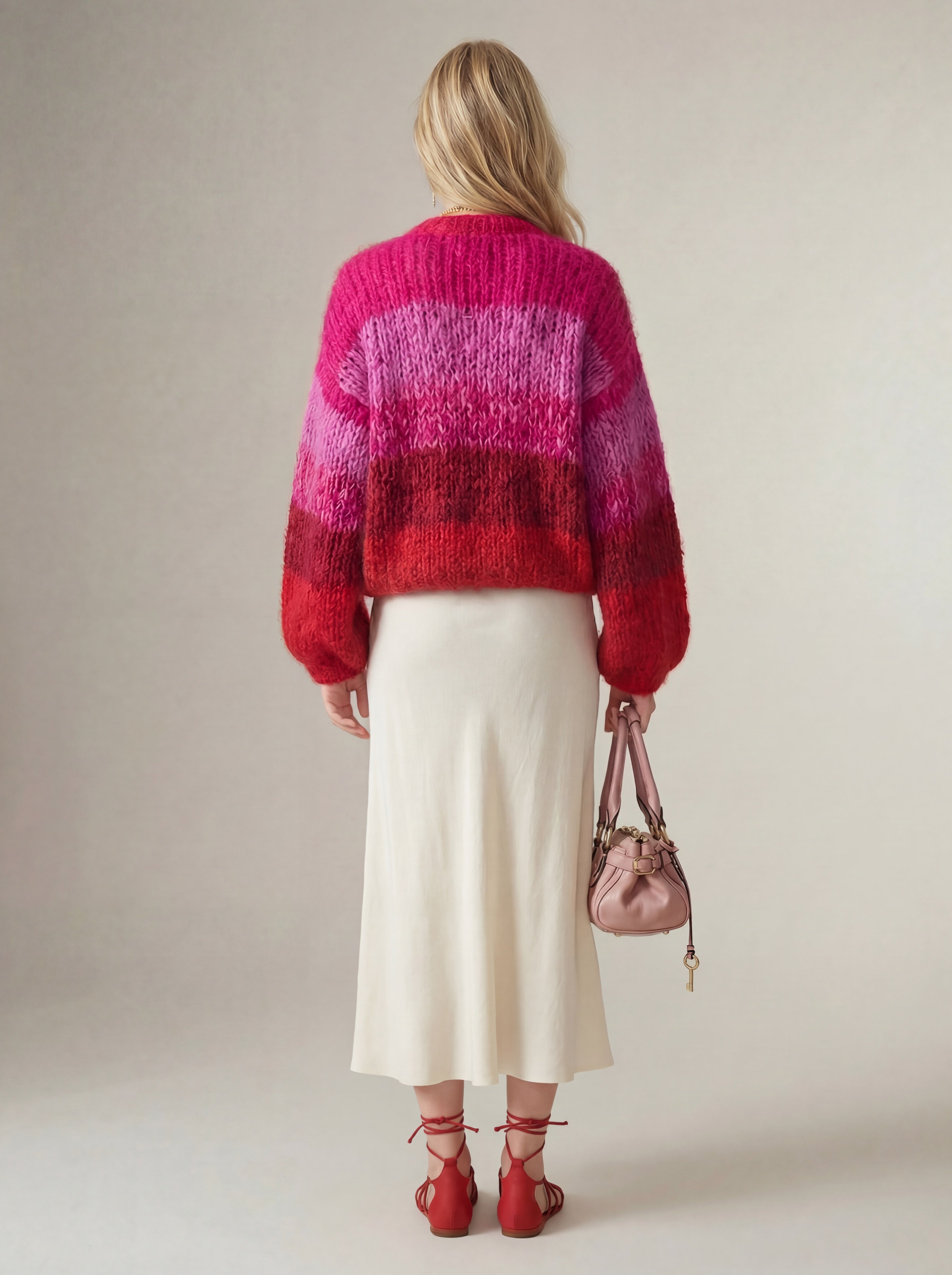 Moon jacket in Berry Heat