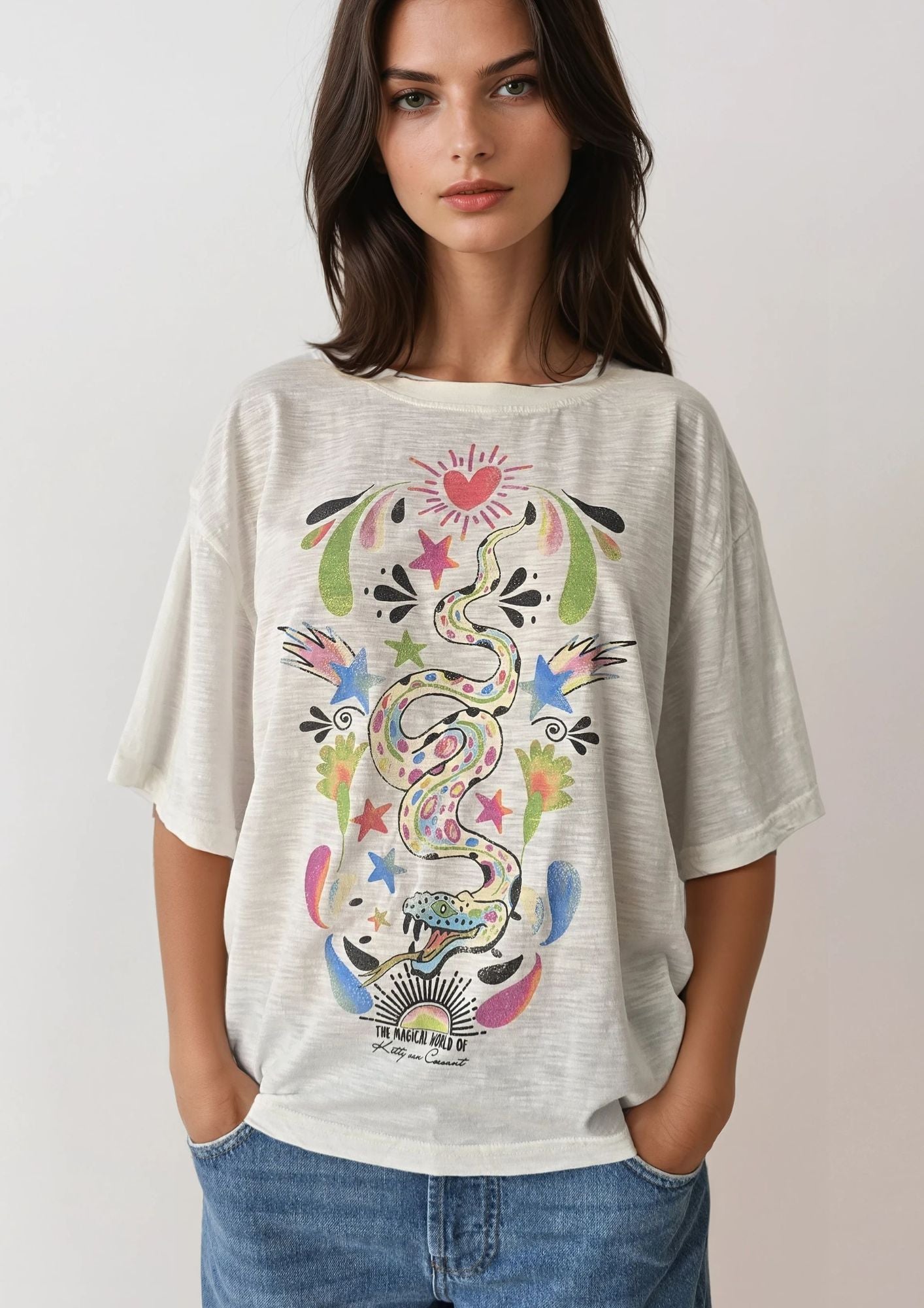 Kundalini T shirt offwhite