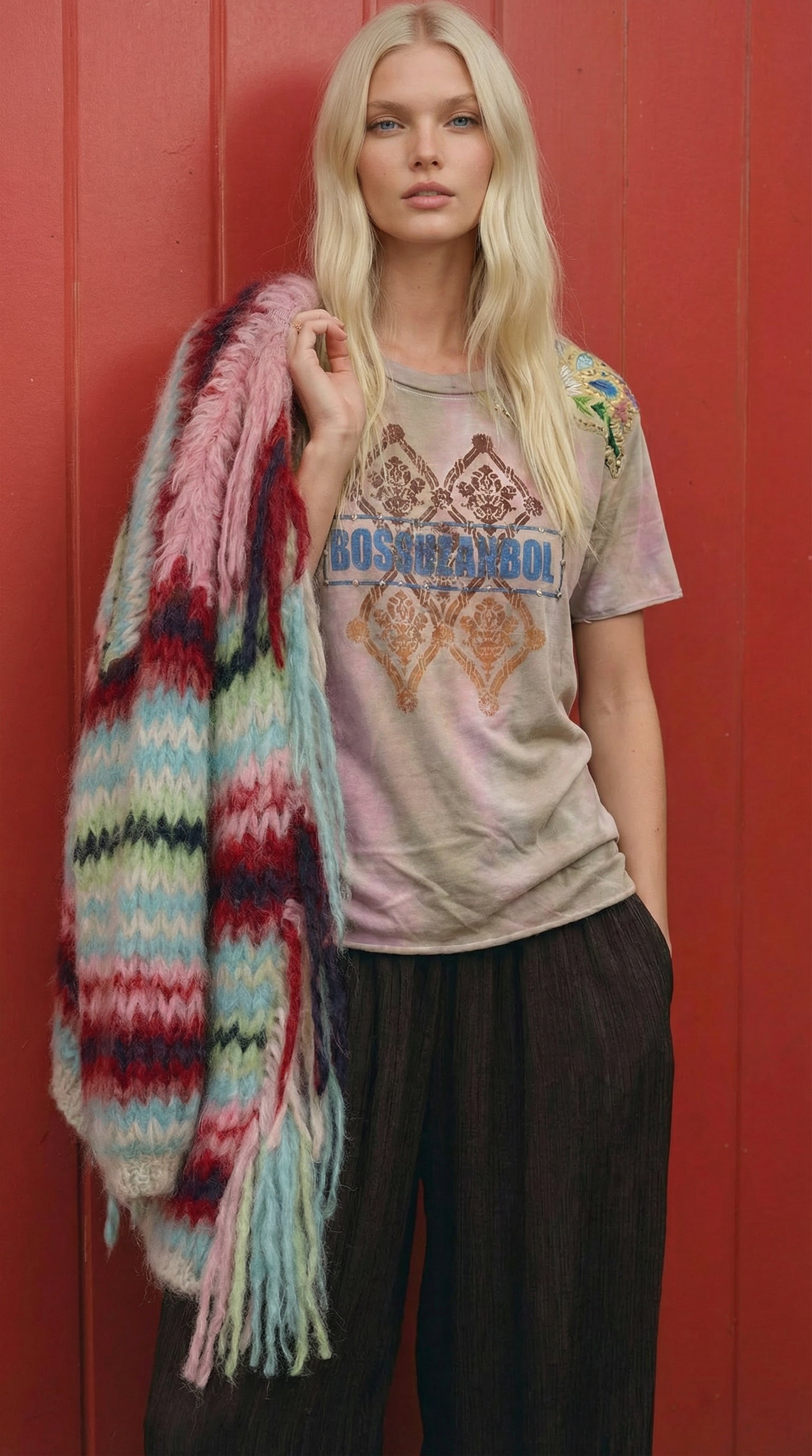 The Handdye Stamp tee