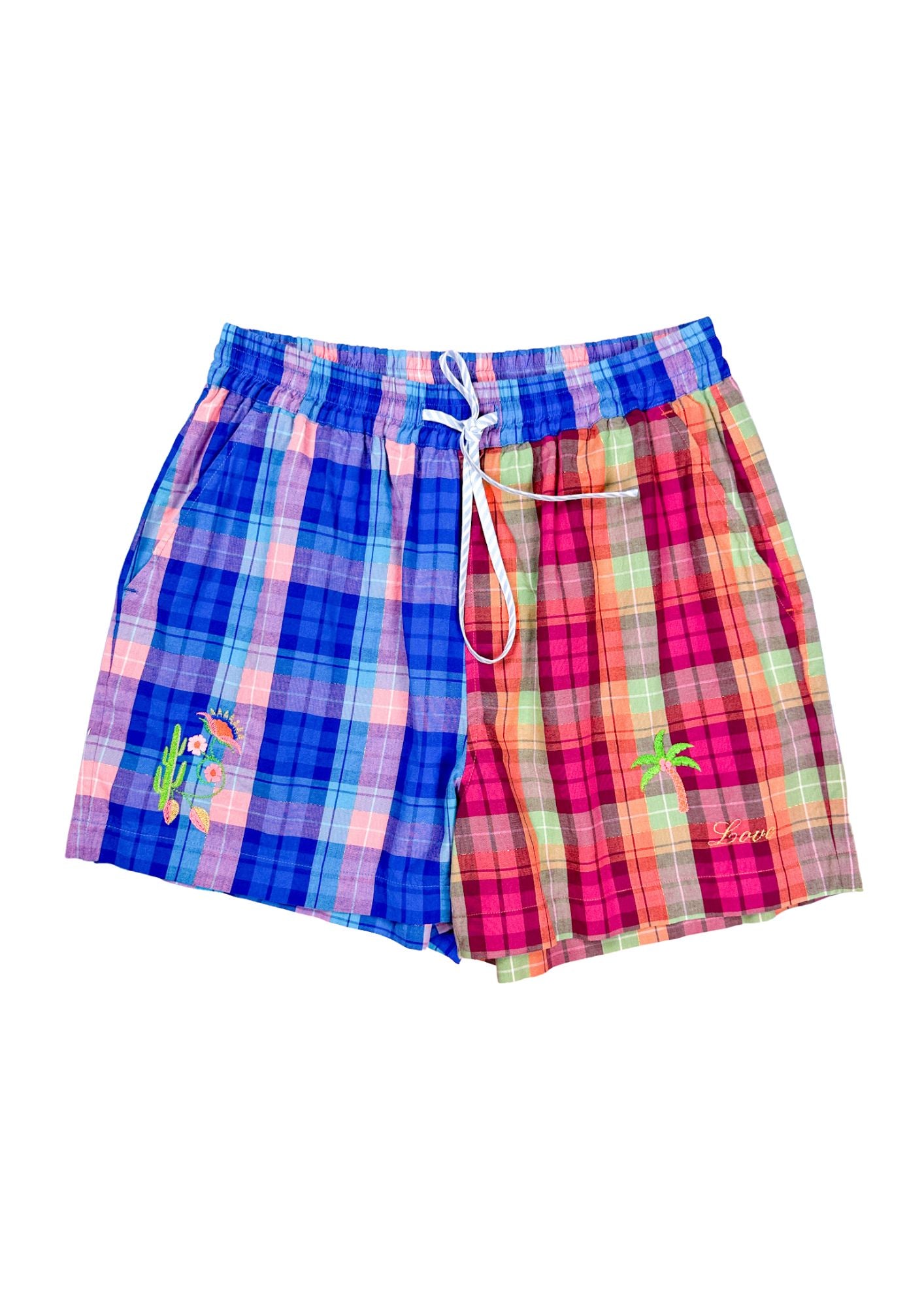 gingham shorts