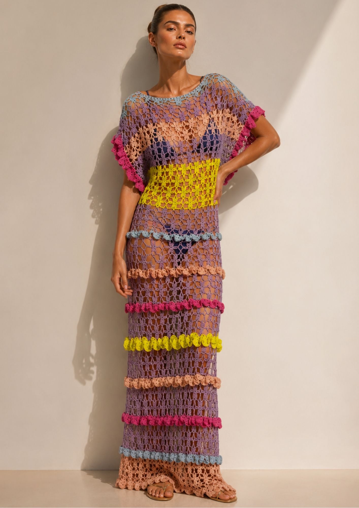 Marina handgehäkeltes Kleid