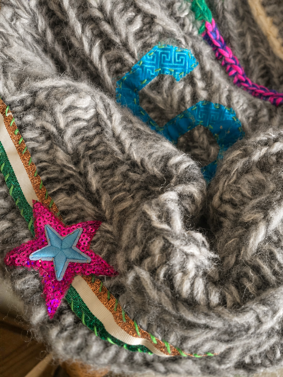The Stardust 62 Cardigan grey