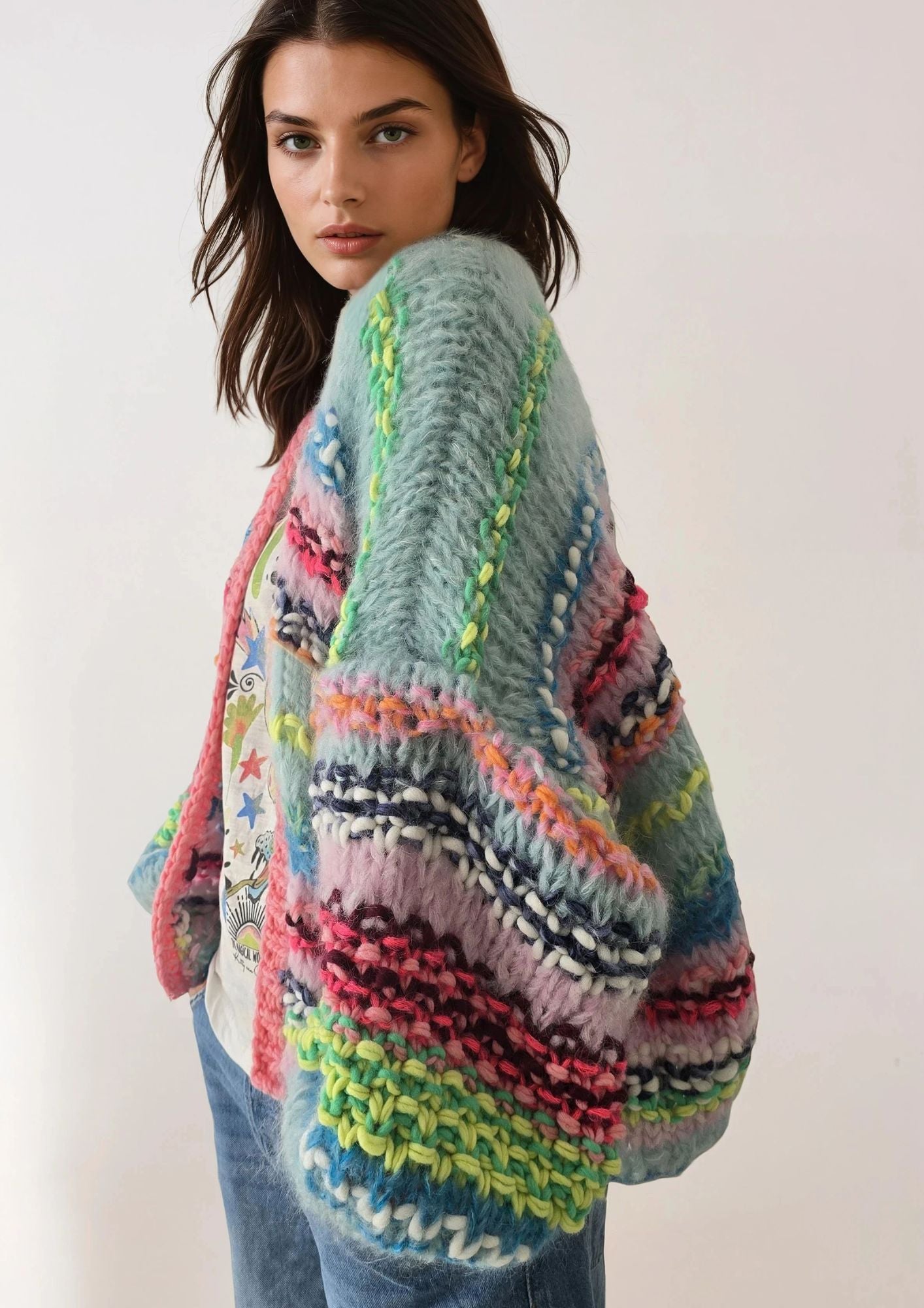 Cardigan Billie Electric Bloom pré-venda