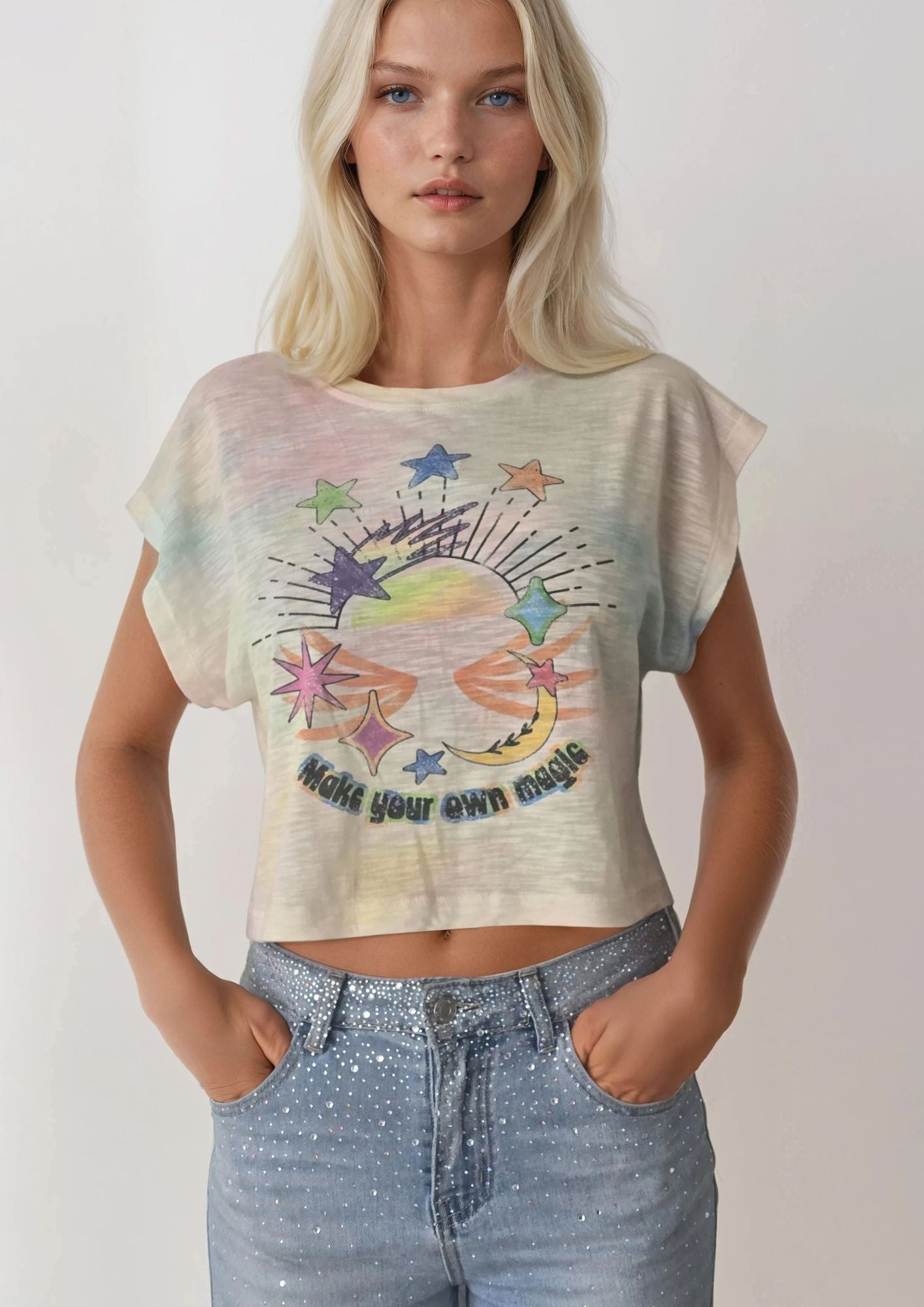 Magical Tee tie dye